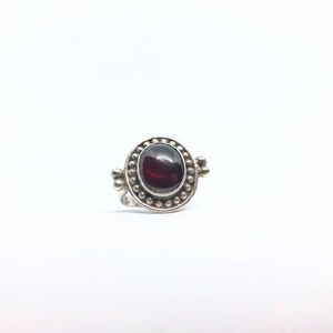 SOLD // Vintage Italian Sterling Silver Ring